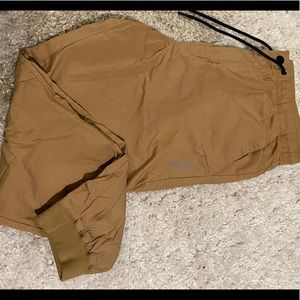 Men’s khaki jogger pants